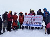 Ascension du Thorong peak 6201